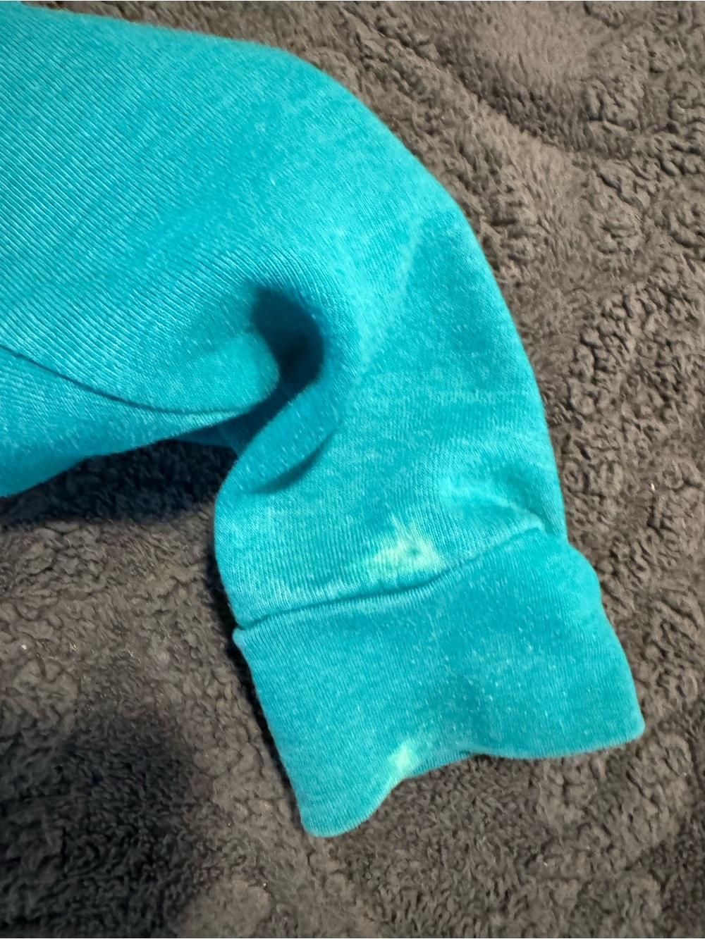 Aviator Nation Teal Lightning Bolt Hoodie - Picture 2 of 3